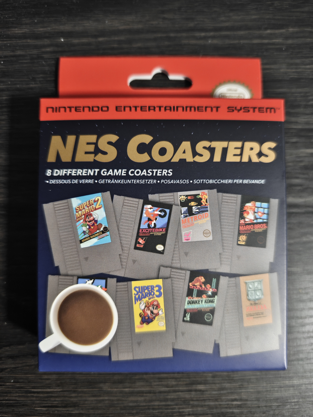 NES Coasters - 8 Different Game Coasters